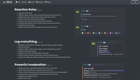 carl-bot|list of carl bot commands.